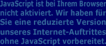 Java und JavaScript sollten aktiviert sein!